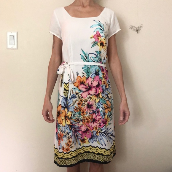 ❌ Floral Midi Dress - Picture 3 of 10